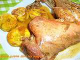 Poulet à la Cannelle et Banane Plantain