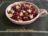 Salade de chou rouge à la Fourme de Montbrison