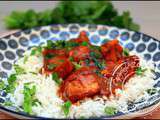 Curry rouge de poulet à la thaï