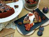 Gâteau aux figues, au yaourt et aux amandes de Yotam Ottolenghi