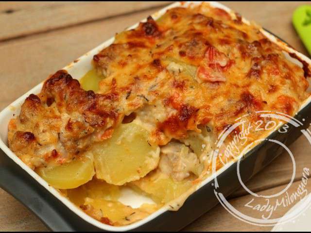 Recettes de Chair a Saucisse et Pomme de terre