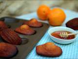 Madeleines au miel (et zeste d’orange) de Cyril Lignac