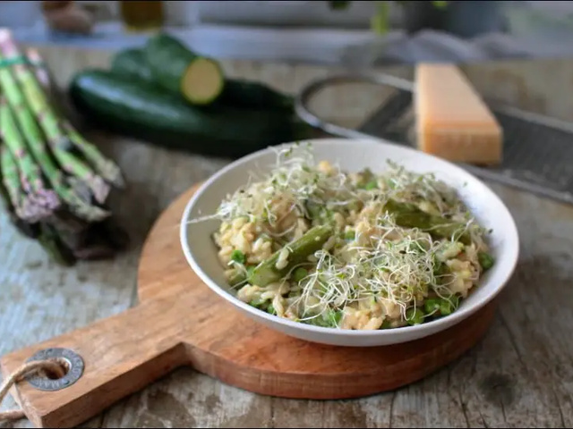 Recettes De Risotto Et Courgettes