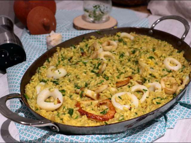 Recettes De Calamars Et Riz