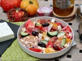Salade grecque de Denny Imbroisi