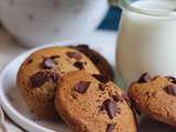 Cookies coeur coulant chocolat