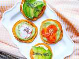 Toasts de patate douce les tartines healthy