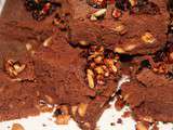 Brownie aux cacahuetes caramelisees