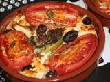 Petits gratins tomates et feta a la grecque