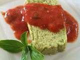 Flan de courgettes chaud-froid