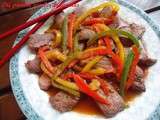 Canard aux 3 poivrons