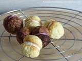 Cookies au mascarpone : cacao framboise / citron