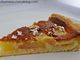Tarte aux pêches