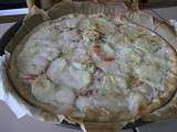 Tarte courgette, tomate et mozzarela