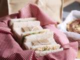 Déjeuner de rentrée : 2 Club sandwichs (Poulet, rillettes de carottes /// Tartare de saumon, avocat) et diy du lunch bag (My Rainy Days©)