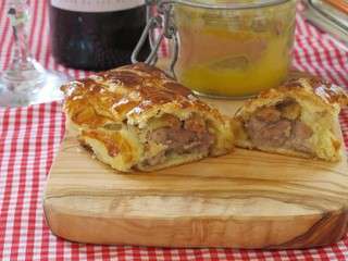 Filet mignon en croûte au foie gras