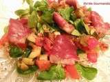 Salade Chaude de Magrets Fumés et ses Légumes du soleil