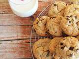 Cookies pépites de chocolat et cacahuètes