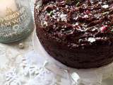 Naked layered Mud Cake : un gâteau super chocolaté pour Noël