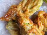 Beignets de fleurs de courgettes