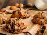 Cookies banane chocolat à la purée d’amande {vegan}