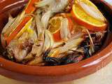 Cuisse de dinde à l’orange et échalote