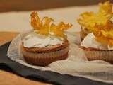 Cupcakes au chèvre et fleur d’ananas