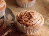 Cupcakes au cream cheese et à la crème de marrons {sans gluten}