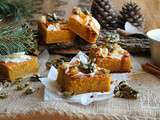 Gâteau à la courge et aux épices {sans gluten}
