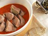 Langue de boeuf en sauce