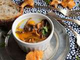Œufs cocotte aux champignons des bois