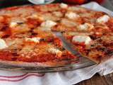 Pizza 4 fromages, roquefort, mozzarella, parmesan et ricotta