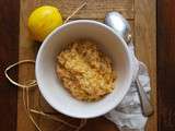 Risotto aux crevettes et tomates confites