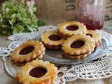 Sablés à la confiture de framboise