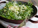 Salade composée d’hiver, fenouil, roquette et feta