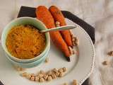 Tartinade de carottes rôties façon houmous