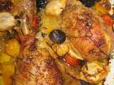 Tajine marocain de poulet au citron confit