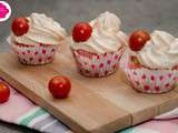 Cupcakes salés à la tomate, jambon et tome