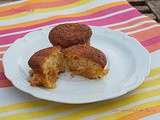Muffins aux pommes caramélisées pour le jeu interblog #21