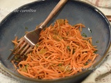 Salade de carottes à l'orieantale