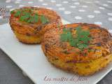 Tatin de carottes et camenbert