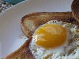 Egg in a hole, l'oeuf dans toute sa simplicité pour le brunch de la Bataillefood#25
