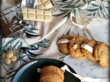 Cookies chocolat blanc - noix de macadamia / cookies chocolate blanco - nuez de macadamia