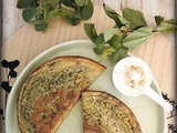 Omelette persane aux herbes aromatiques ( 'Kuku Sabzi' )/ Tortilla persa con hierbas aromáticas