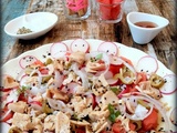 Salade de pastèque et thon/ ensalada de sandia y atun