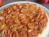 Tarte Aux Pomme façon Bouquet de Roses {Ou la tarte qui a la classe...}