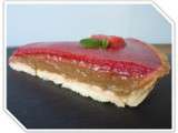 Tarte fraise / rhubarbe