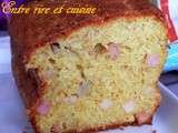 Cake exotique sucré-salé Poulet-Curry-Banane
