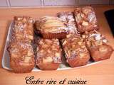 Cakes aux Pommes / Cannelle {sans gluten et sans lactose}