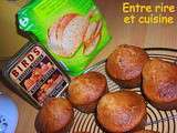 Muffins extras à la farine à pain aux céréales et Mascarpone